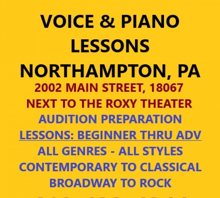 METROPOLITAN MUSIC ACADEMY : Voice / Piano / Instruments (Northampton,&nbspPA)